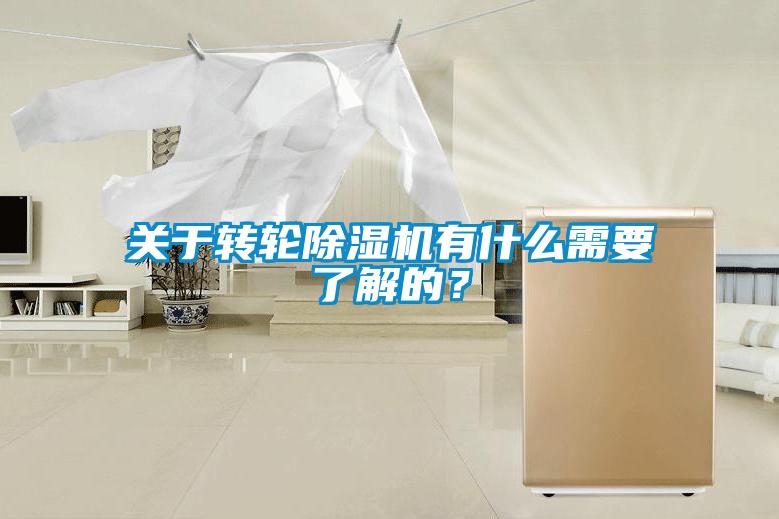 關(guān)于轉(zhuǎn)輪除濕機(jī)有什么需要了解的？