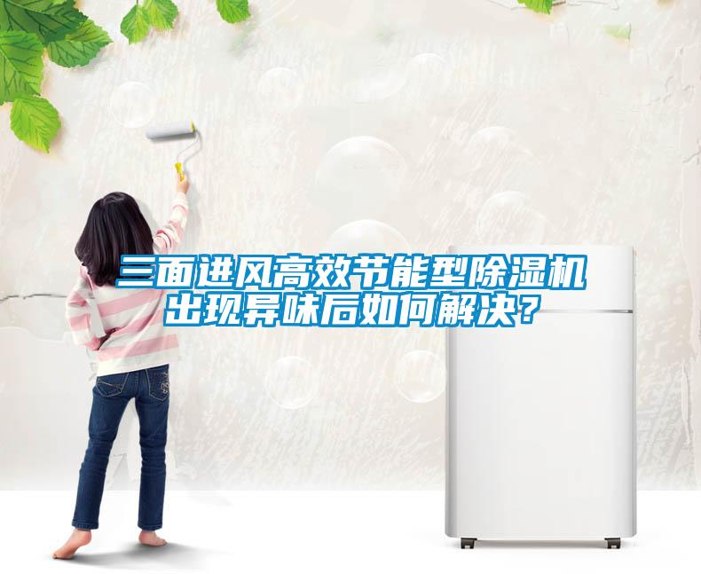 三面進風高效節能型除濕機出現異味后如何解決？