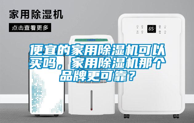 便宜的家用除濕機可以買嗎，家用除濕機那個品牌更可靠？