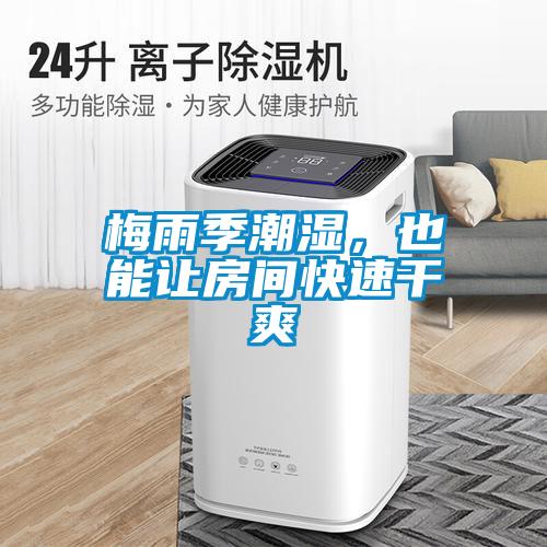 梅雨季潮濕，也能讓房間快速干爽