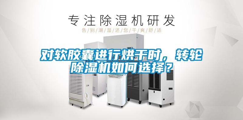 對軟膠囊進(jìn)行烘干時(shí),轉(zhuǎn)輪除濕機(jī)如何選擇?