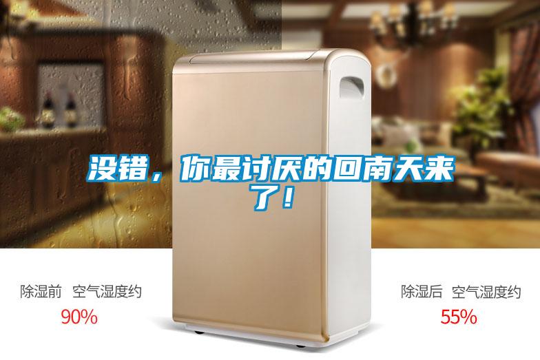 沒錯(cuò)，你最討厭的回南天來了！