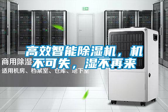 高效智能除濕機，機不可失，濕不再來