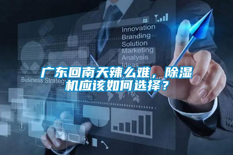 廣東回南天辣么難，除濕機應該如何選擇？