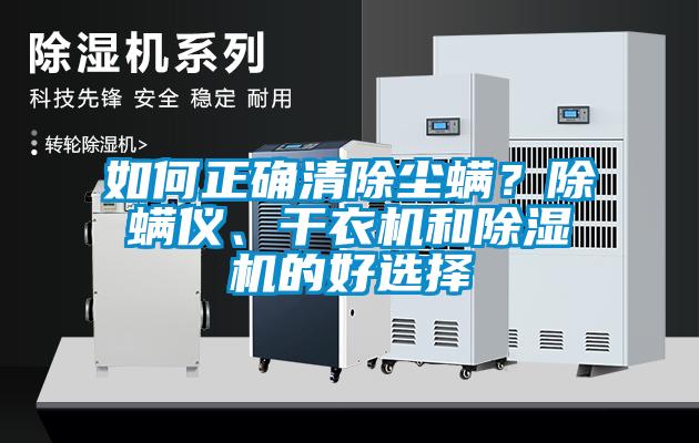 如何正確清除塵螨？除螨儀、干衣機(jī)和除濕機(jī)的好選擇