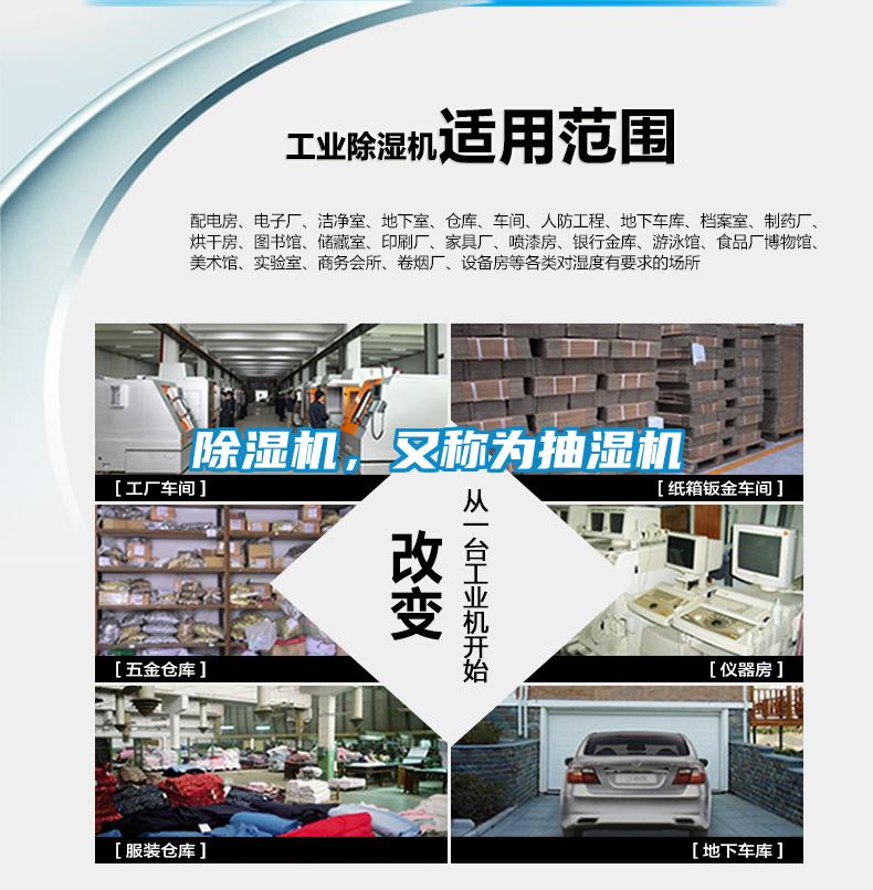 除濕機(jī)，又稱為抽濕機(jī)