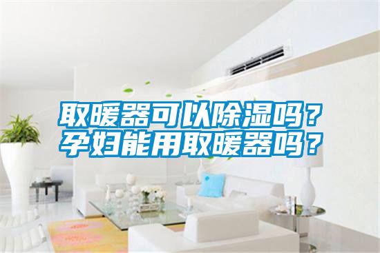 取暖器可以除濕嗎？孕婦能用取暖器嗎？