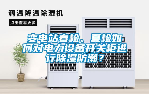 變電站春檢、夏檢如何對電力設(shè)備開關(guān)柜進(jìn)行除濕防潮？