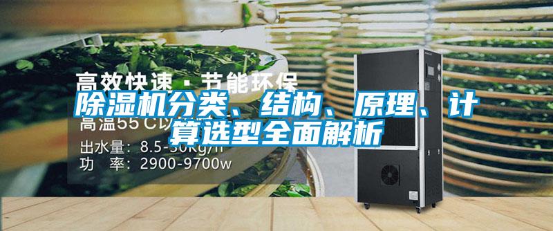 除濕機分類、結構、原理、計算選型全面解析