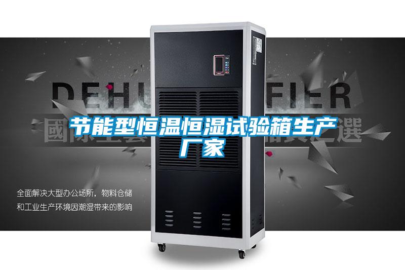 節(jié)能型恒溫恒濕試驗箱生產廠家