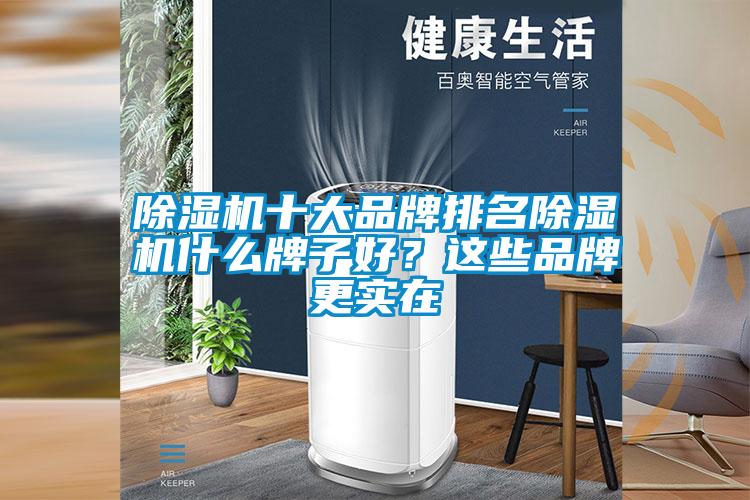 除濕機(jī)十大品牌排名除濕機(jī)什么牌子好？這些品牌更實在