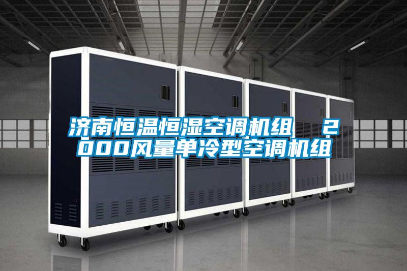 濟南恒溫恒濕空調(diào)機組  2000風量單冷型空調(diào)機組