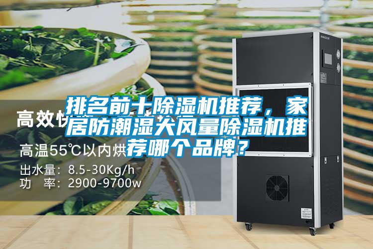 排名前十除濕機推薦，家居防潮濕大風量除濕機推薦哪個品牌？