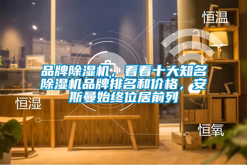 品牌除濕機，看看十大知名除濕機品牌排名和價格，安斯曼始終位居前列