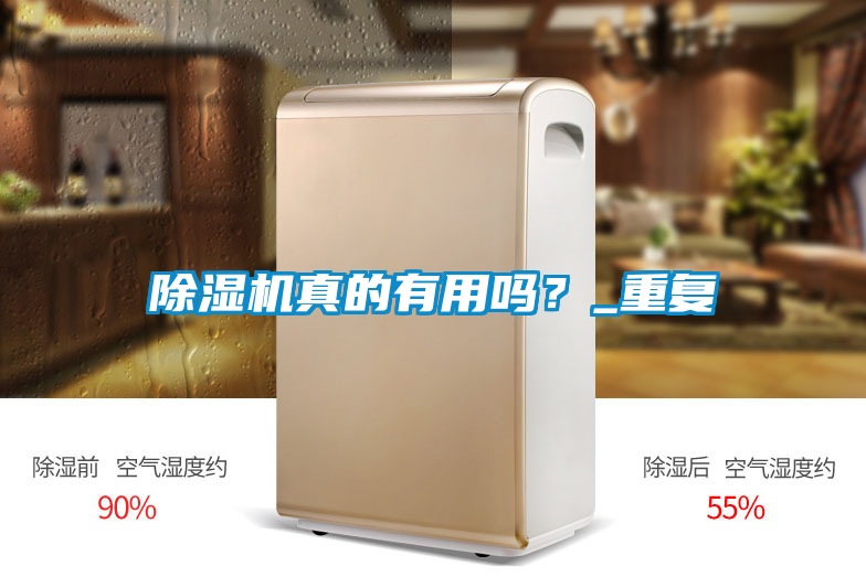 除濕機真的有用嗎？_重復