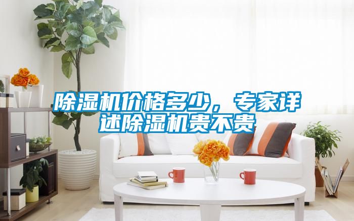 除濕機價格多少，專家詳述除濕機貴不貴