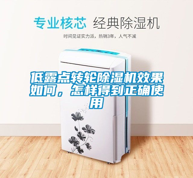 低露點轉輪除濕機效果如何，怎樣得到正確使用