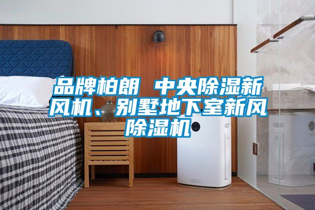 品牌柏朗 中央除濕新風機、別墅地下室新風除濕機