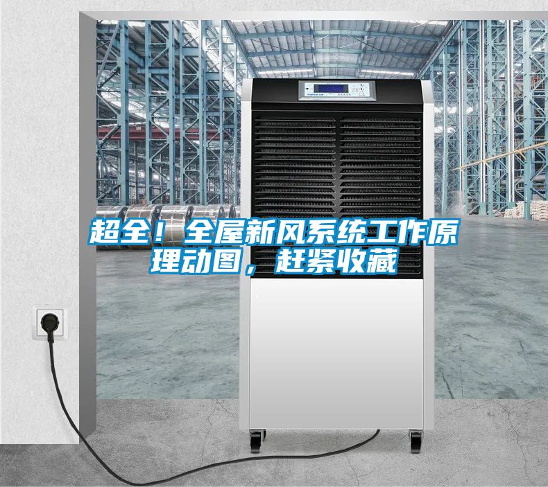 超全！全屋新風系統工作原理動圖，趕緊收藏